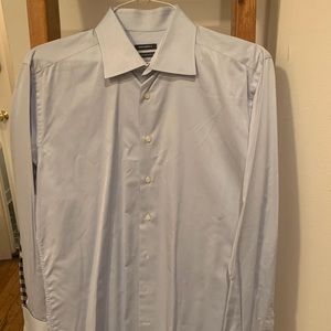 Men’s Suitsupply Blue French Cuff Dress Shirt